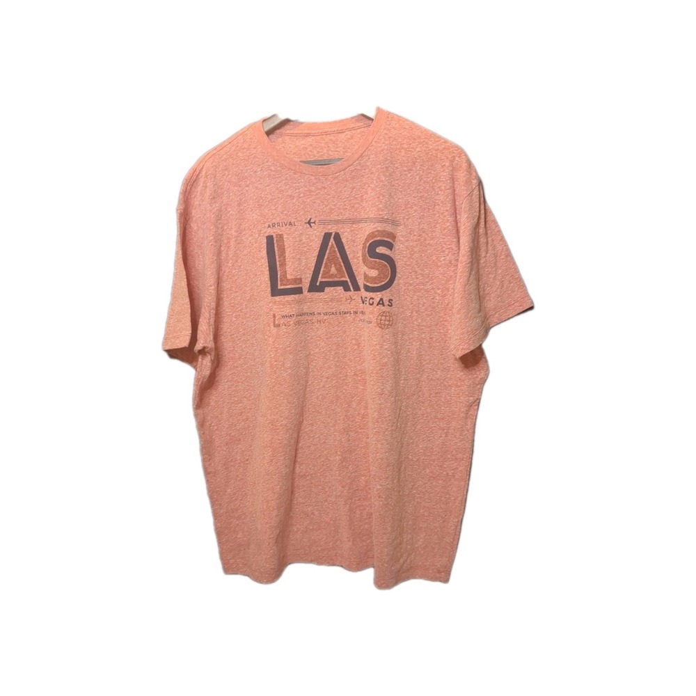 Pre-owned Red LAS Vegas " What Happens In Vegas Stays In‎ Vegas" Size 2XL Tee